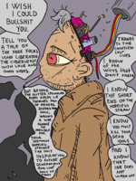 I wish I could bullshit you